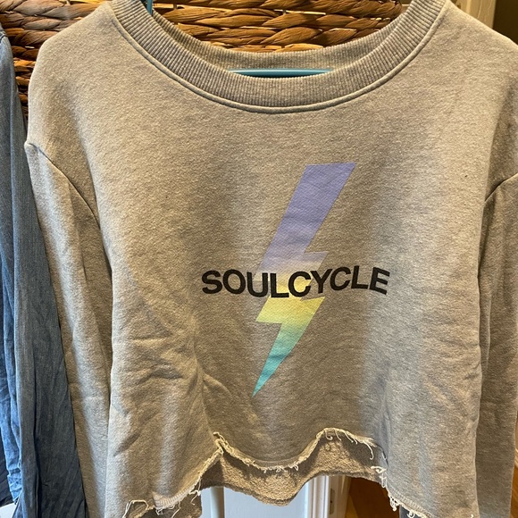 SoulCycle Crop Sweatshirt - Picture 1 of 3